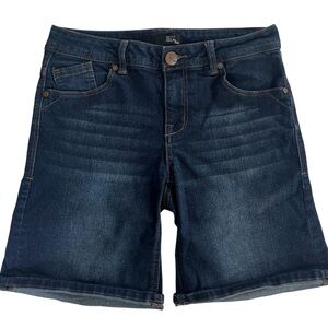 1822 Denim Jean Shorts Mid-Thigh Length